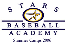 Stars Baseball Academy - Hitting/Position Camp - 6/5  6/7  - 9:00 -2:00